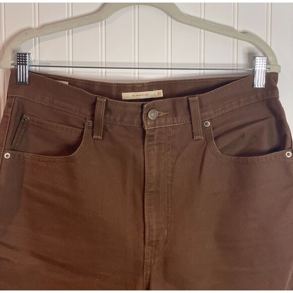 Levi's High Rise Brown Jeans - Picture 15 of 16